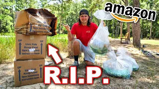 Ordering $500 POND STOCKING Fish from Amazon turns into a DISASTER.