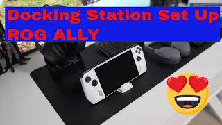 Docking Station: The Best Way To Connect Your Rog ALLY