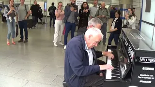 Senior Citizen Plays Piano...Then Magic Occurs