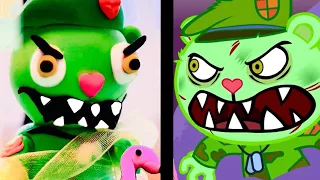 HAPPY TREE FRIENDS IN PLASTICINE. Over Your Hedge.