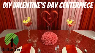 Table Centerpieces DIY | DIY Centerpieces Dollar Tree | Valentine’s/Sweetest Day Centerpiece Ideas