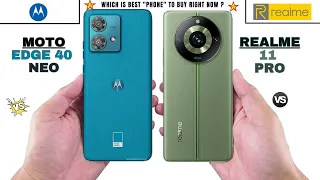 Moto Edge 40 Neo Vs Realme 11 Pro