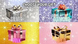 Choose Your Gift🎁 || 4 Gift Box Challenge ❤️ 3 good 1 bad. Are you a lucky person?🤔