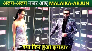 All Is Not Well Between Malaika & Arjun? The Couple Arrives Separately At An Award Show