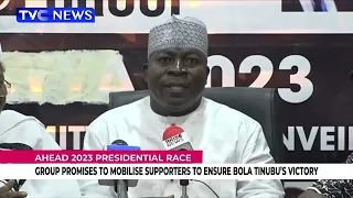 Group Promises To Mobilise Supporters  To Ensure Bola Tinubu's Victory