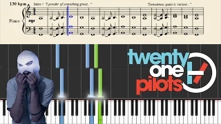 twenty one pilots: Car Radio (Easy Piano Tutorial) + Sheets