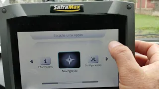 Configuração do GPS SAFRAMAX AGRES