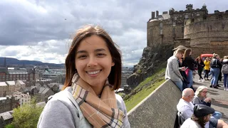 Day out in Edinburgh | Arthurs seat hike, street performance, markets and food | Vlog