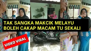 MAKCIK MELAYU SEMPOI CAKAP TAMIL BILA JUMPA KAWAN LAMA