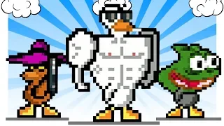 УТИНЫЙ ДОМИНАНТ | Смешные моменты Дак Гейм | Монтаж | Друзья по Duck game