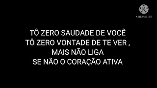 BARÕES DA PISADINHA & MAIARA & MARAISA - ZERO SAUDADE ( LETRA)