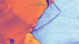 Massive Iceberg 7-Times the Size of Manhattan Breaks Free in Antarctica