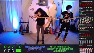 Herman Li DragonForce & Tim Henson Polyphia - Cry Thunder Live (Razer Con 2020 Part 1/4)