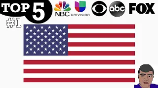 TOP 5 TV CHANNELS #1 - United States of America