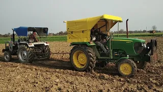 Eicher 333 vs Johndeere 5036D ka tochen dekho