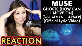 USE - GHOSTS (HOW CAN I MOVE ON) [feat. MYLÈNE FARMER] (Official Lyric Video) | REACTION