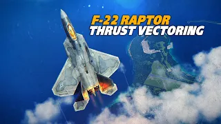 Thrust Vectoring Dogfights With The F-22 Raptor | Digital Combat Simulator | DCS |