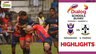 HIGHLIGHTS - Kingswood College vs S. Thomas' College| Dialog Schools Rugby League 2022