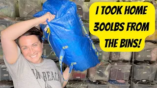 300LB MASSIVE GOODWILL BINS THRIFT HAUL TO RESELL ON EBAY AND POSHMARK FOR 10X PROFIT!