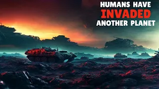 Sleeping on a WAR-TORN Planet... Invaded by Humans | Ambience for Sleeping