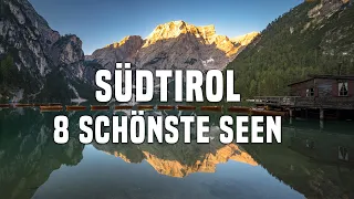 Südtirol: die 8 schönsten Seen - magische Orte zum Entspannen, Wandern & Schwimmen