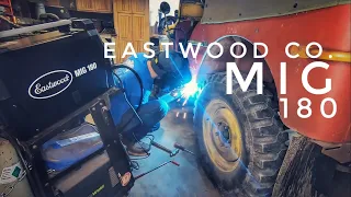 Eastwood Co  Mig 180 Setup and review