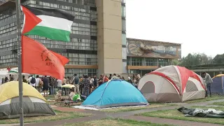 Estudantes mexicanos protestam em apoio à Palestina | AFP