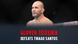 Glover Teixeira Defeats Thiago Santos | Live Reaction