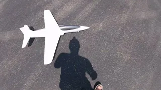 Crashed my Freewing 4s 70mm Vulcan sport jet TWICE. The 1st time was into my car.