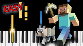 Minecraft - Pigstep - EASY Piano Tutorial