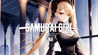 SAMURAI GIRL - Hard & Dark Techno Music / Industrial / Cyberpunk Mix (Work out & Gaming)