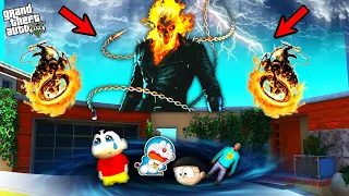 GTA 5 | GHOST RIDER SAVED SHINCHAN & FRANKLIN | PART-12 |BIGGEST ZOMBIE APOCALYPSE IN GTA 5