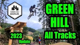 Green Hill Bikepark | Alle Strecken! | UPDATE! [4K 60FPS] Pilot's Preview #20