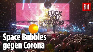 Space Bubbles gegen Corona: Sieht SO das Konzert der Zukunft aus? | Flaming Lips