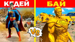 POOR SUPERMAN vs RICH SUPERMAN IN GTA 5!