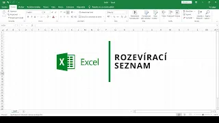 MS Excel - Rozevírací seznam