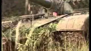 Slovenian army battle tanks M-84 (T-72) in action (Tank M84 Slovenska vojska)