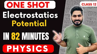 Electrostatic Potential in One Shot | Class 12 Boards 2024 | Sunil Jangra