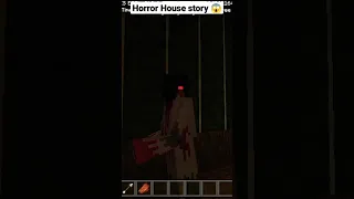 Minecraft Horror House story 😱|#shorts