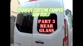 Fitting Camper Van Window Installation Ford Transit Custom Tourneo