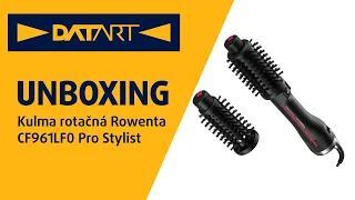 Kulma rotačná Rowenta CF961LF0 Pro Stylist | unboxing