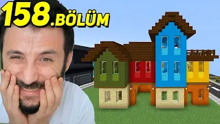 RENKLİ EVLER 😉 MİNECRAFT (2023) 158.Bölüm