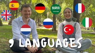 Turkish And Dutch Polyglot Speaking In 9 Languages! w/Timothy From Easy Languages