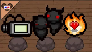 Самый удачный реролл забега {The binding of Isaac}