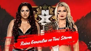 WWE2K19 Reina Gonzalez vs Toni Storm