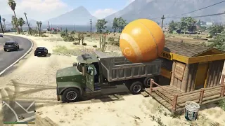 Orange Juice Ball to Penris Building - GTA V Mysteries