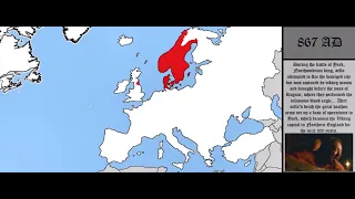 A Vikings Saga History - Map animation video - Season 2 Episode 9