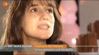 Charlotte Gainsbourg for German TV ZDF