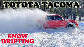 Tacoma 4x4 Off-Roading 2022 Extreme Snow Drifting Driving Wheeling Hill Climbing