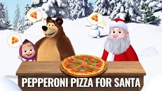 Masha and the Bear | PIZZERIA - Santa Claus!